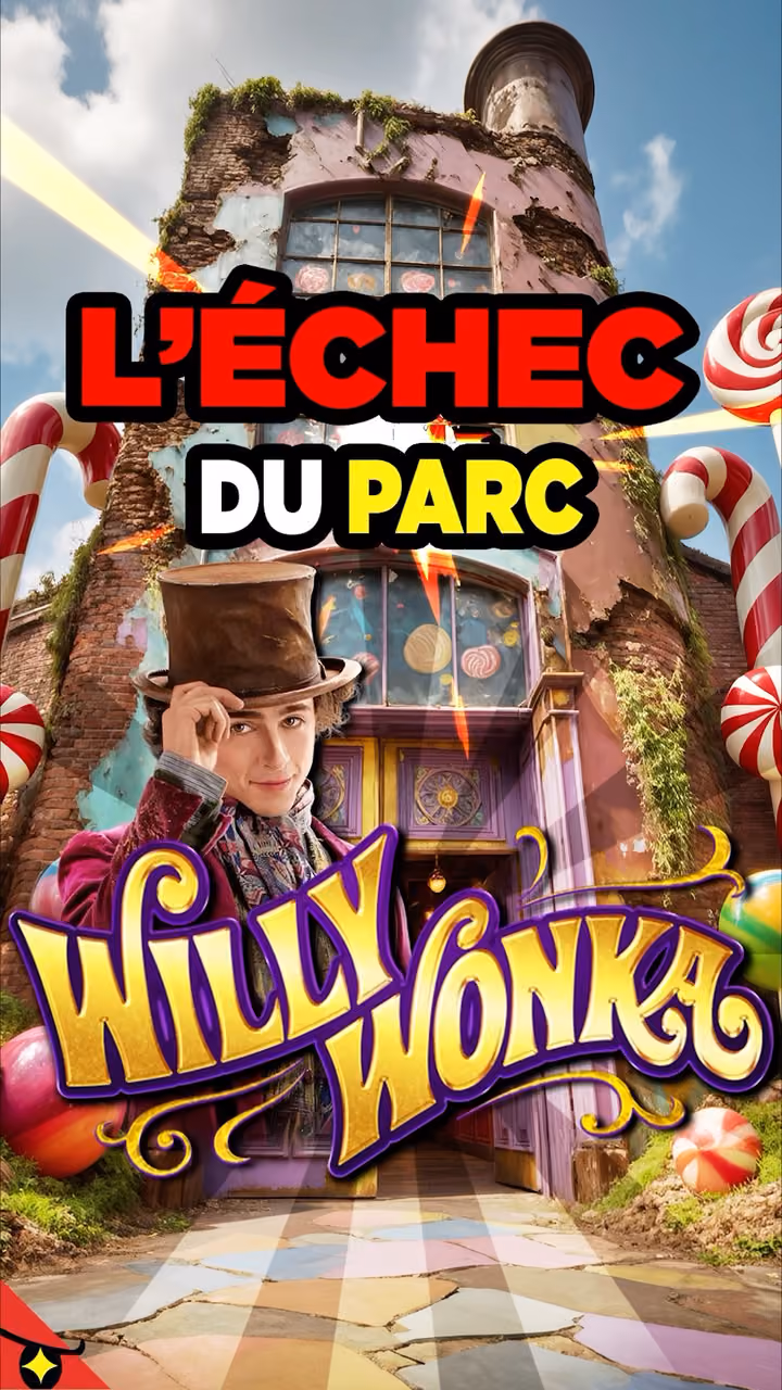 L’échec du parc Willy Wonka !