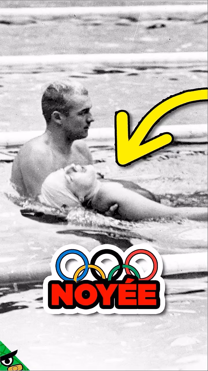 Elle s’est noyée pendant les Jeux Olympiques !
