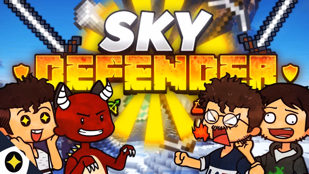 LES plus gros RATS de Minecraft (Sky defender)