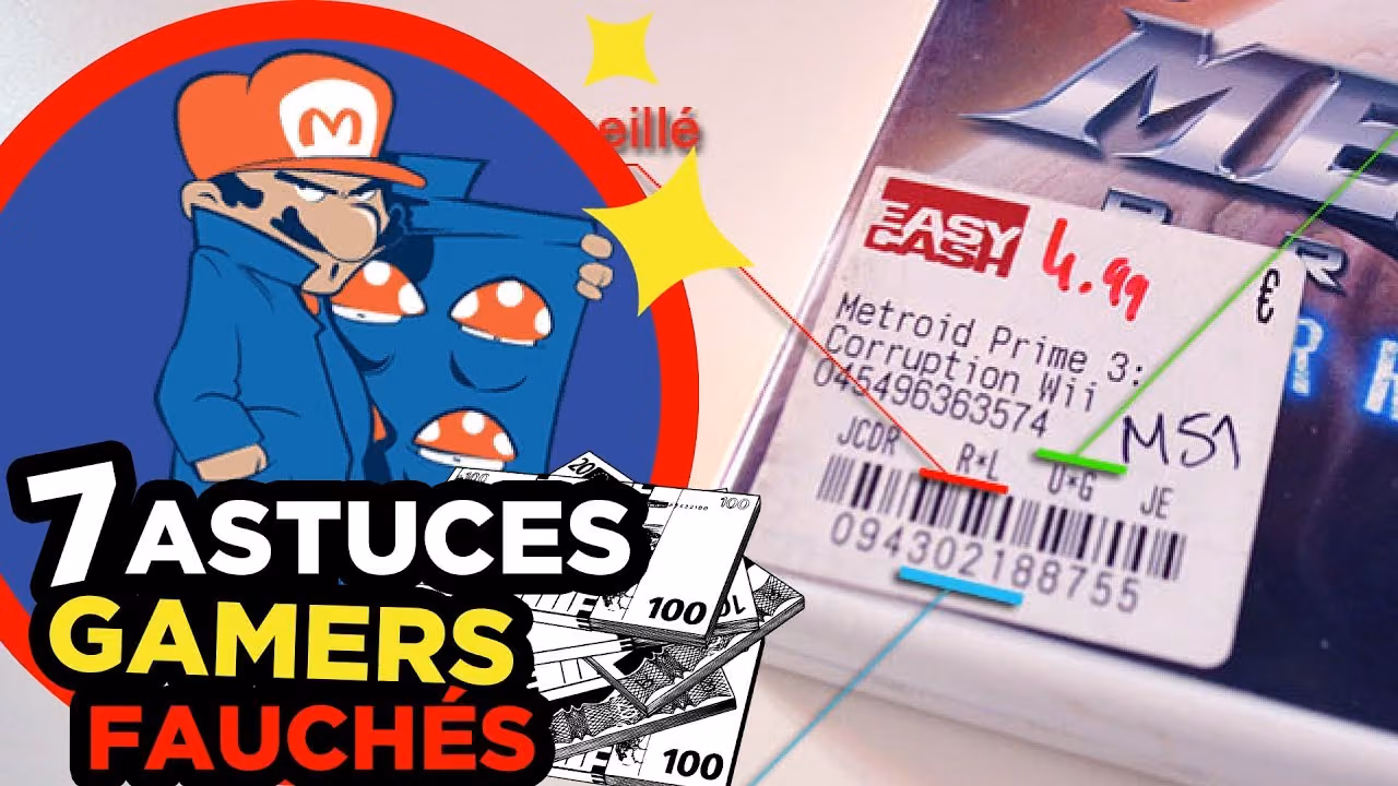 7 ASTUCES pour GAMERS FAUCHÉS