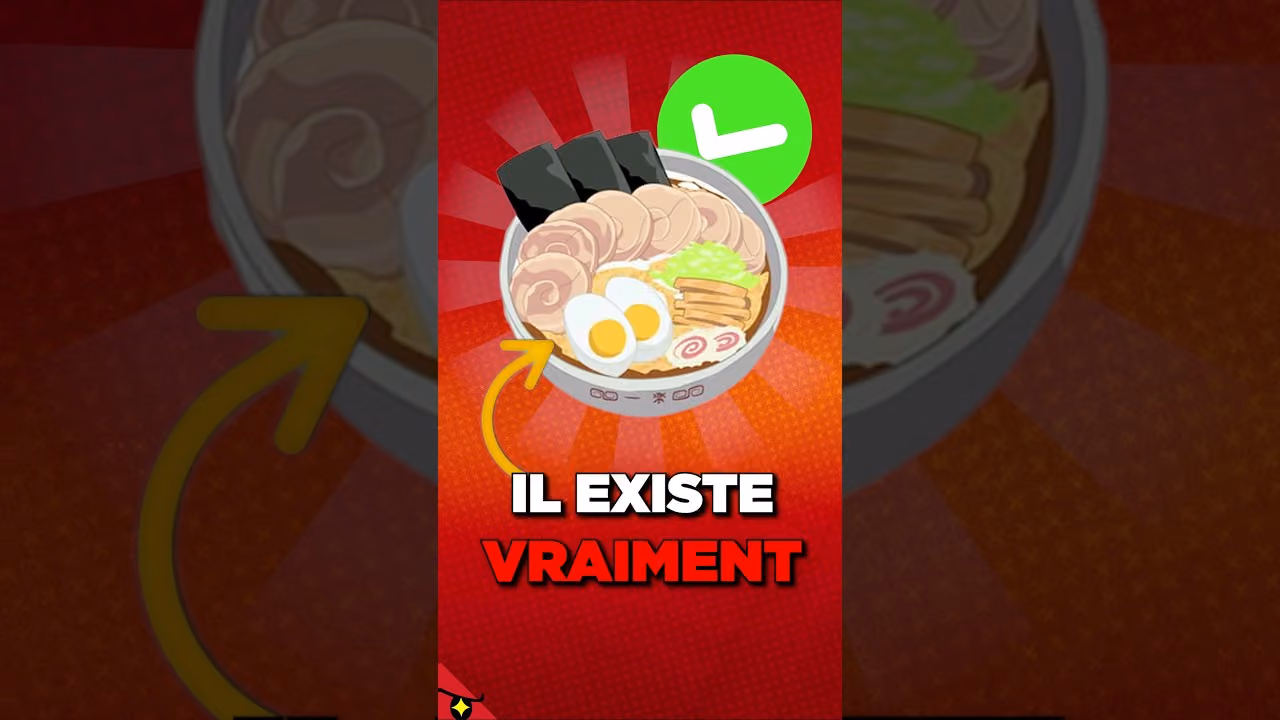 Le RAMEN de NARUTO EXISTE VRAIMENT !