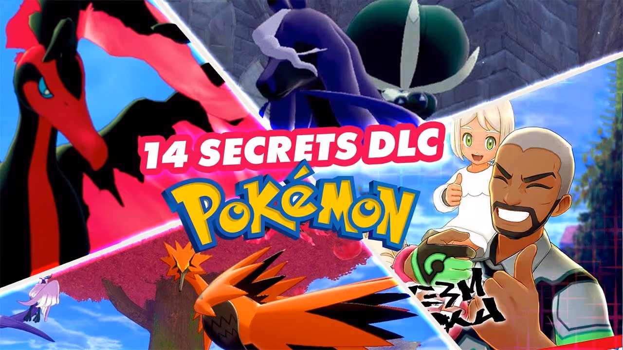 LES SECRETS et POKÉMON CACHÉS du DLC POKÉMON COURONNEIGE !