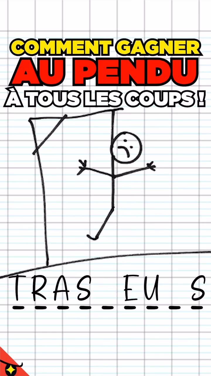 Comment gagner au pendu ?
