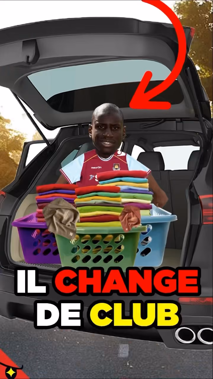 Il se CACHE dans un COFFRE pour CHANGER de CLUB