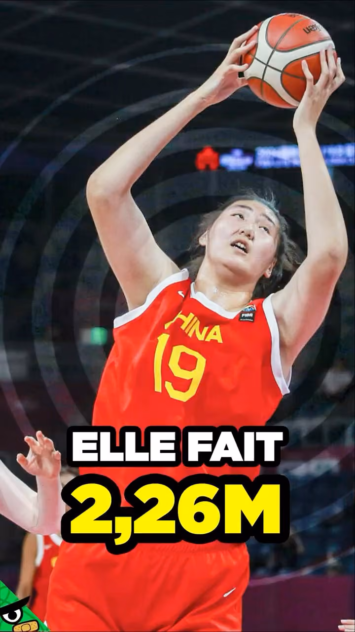 Cette Chinoise va Écraser le Basket Mondial
