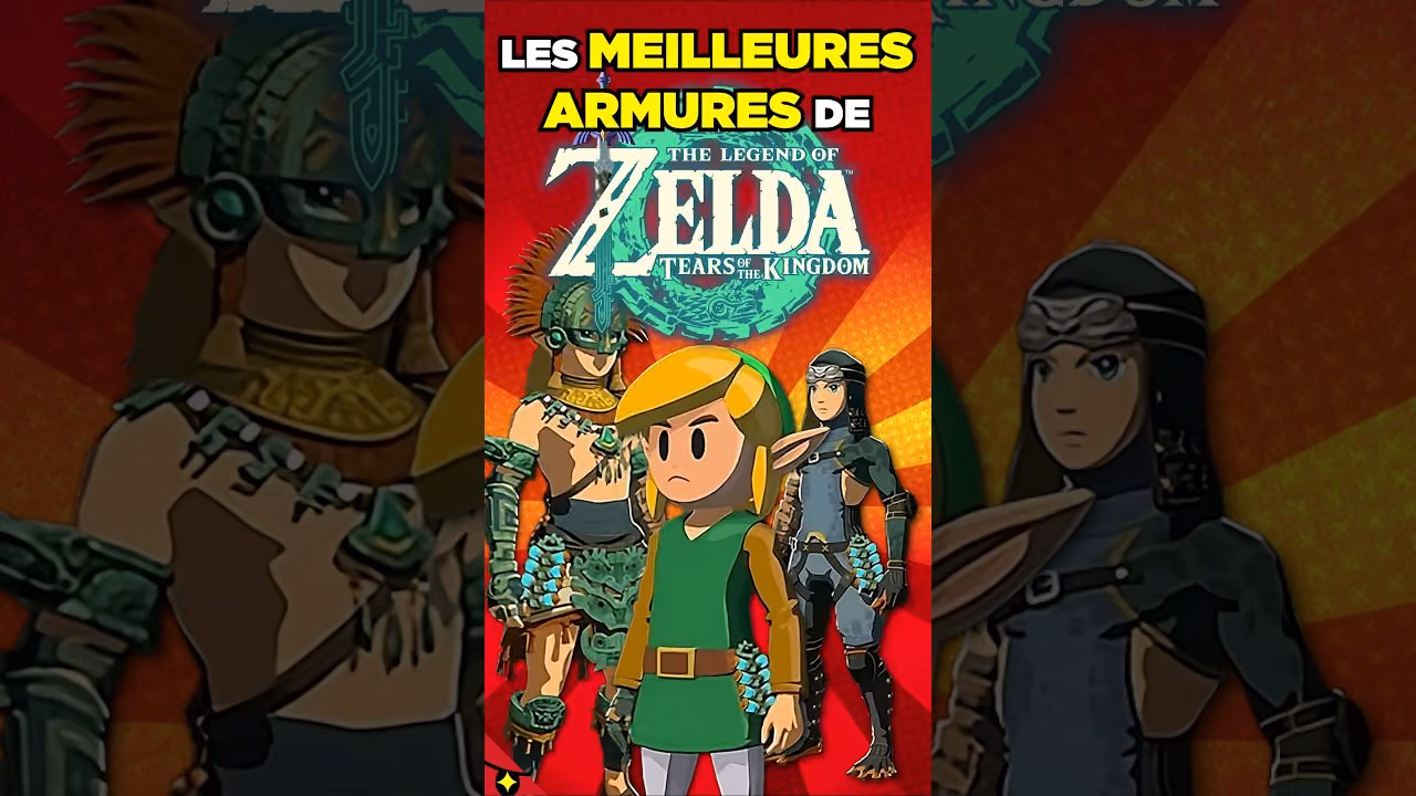 LES MEILLEURES ARMURES DE ZELDA TEARS OF THE KINGDOM