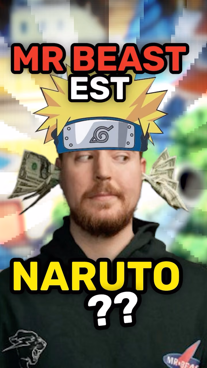 Mister Beast a la voix de Naruto !