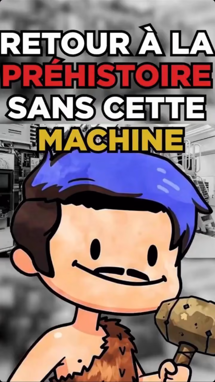 On retournerait à la préhistoire sans elle...