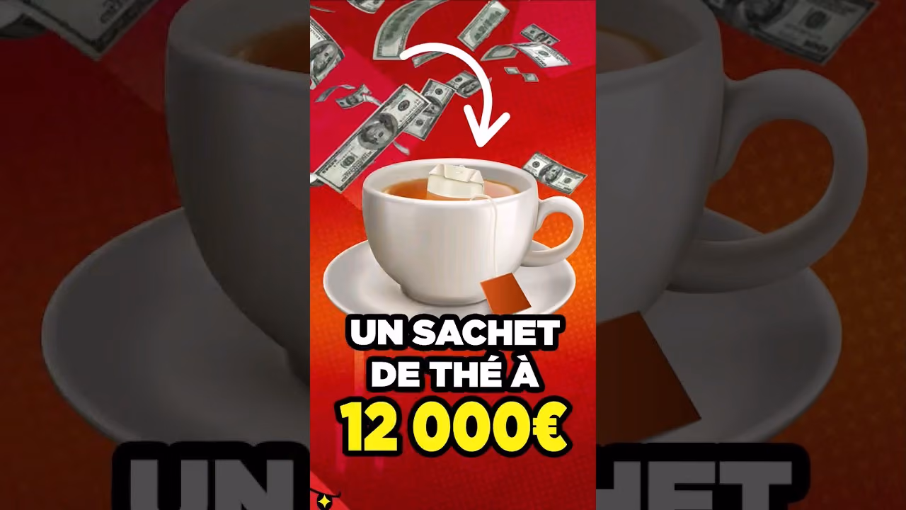 Un SACHET de THÉ à 12 000$ ?