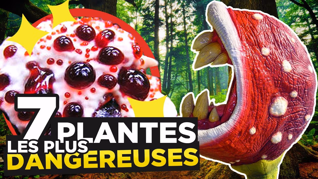 7 PLANTES les plus DANGEREUSES AU MONDE