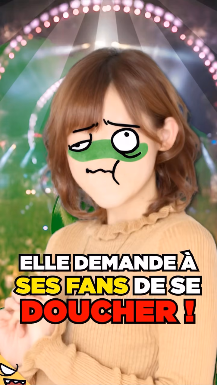 Elle demande à ses fans de prendre des douches !