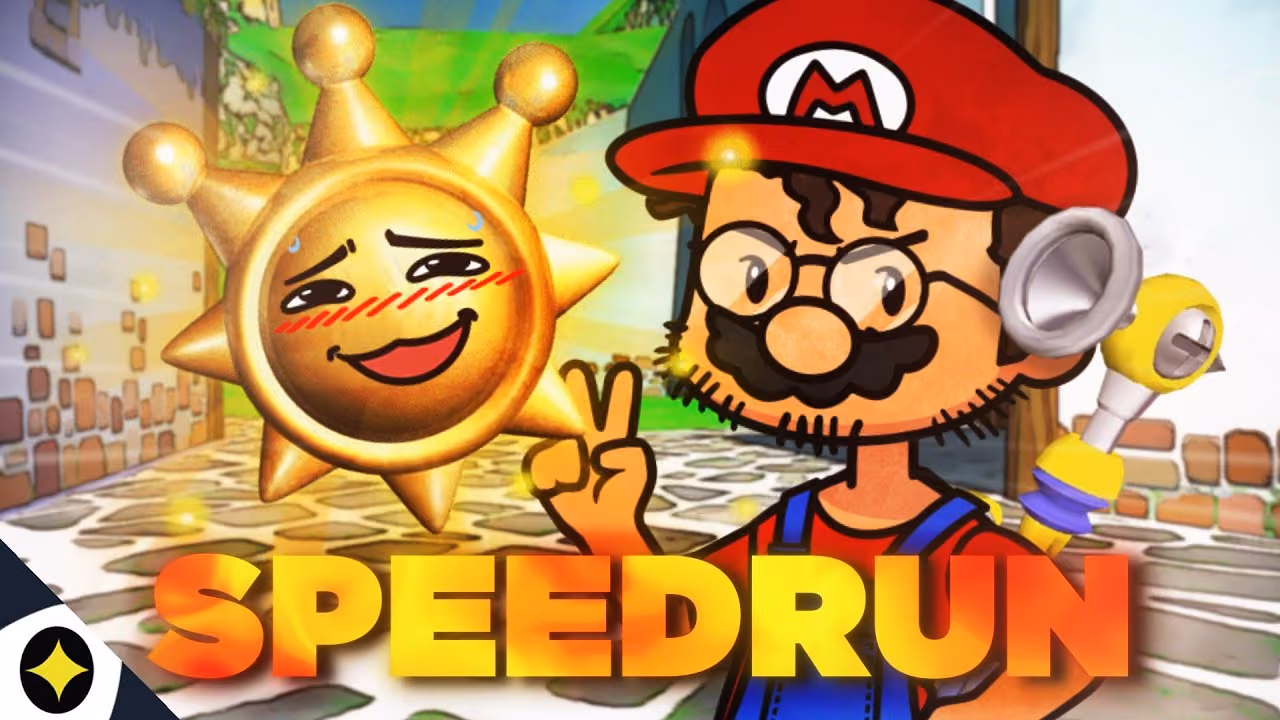 LA NAISSANCE DE LA LÉGENDE ! (Speedrun Mario Sunshine)