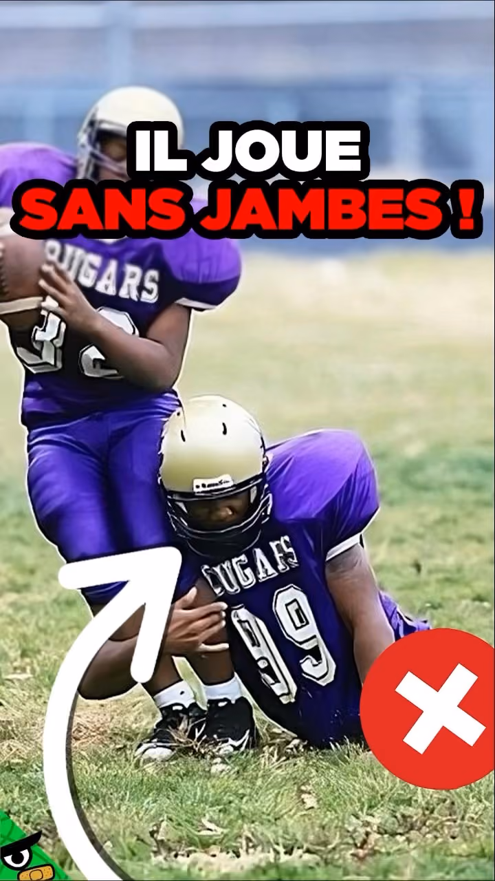 Il a JOUÉ au FOOTBALL AMÉRICAIN sans JAMBE