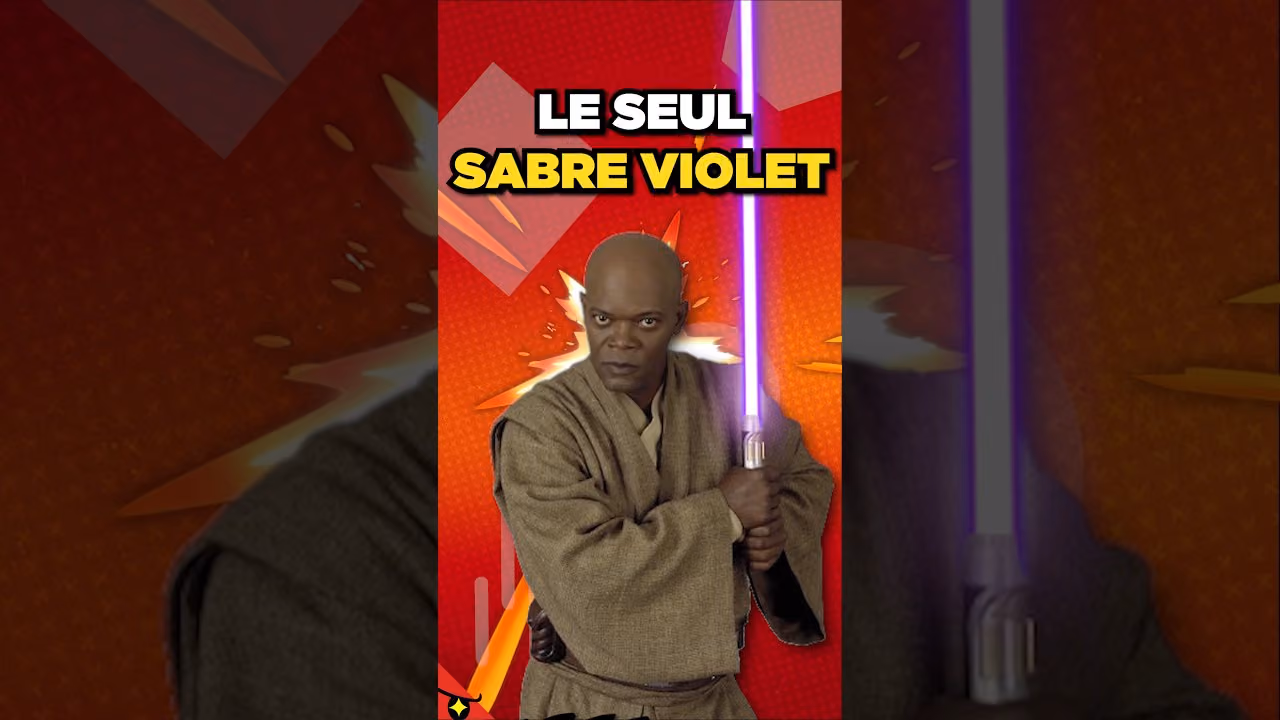 Pourquoi MACE WINDU est le seul JEDI avec un SABRE VIOLET ?