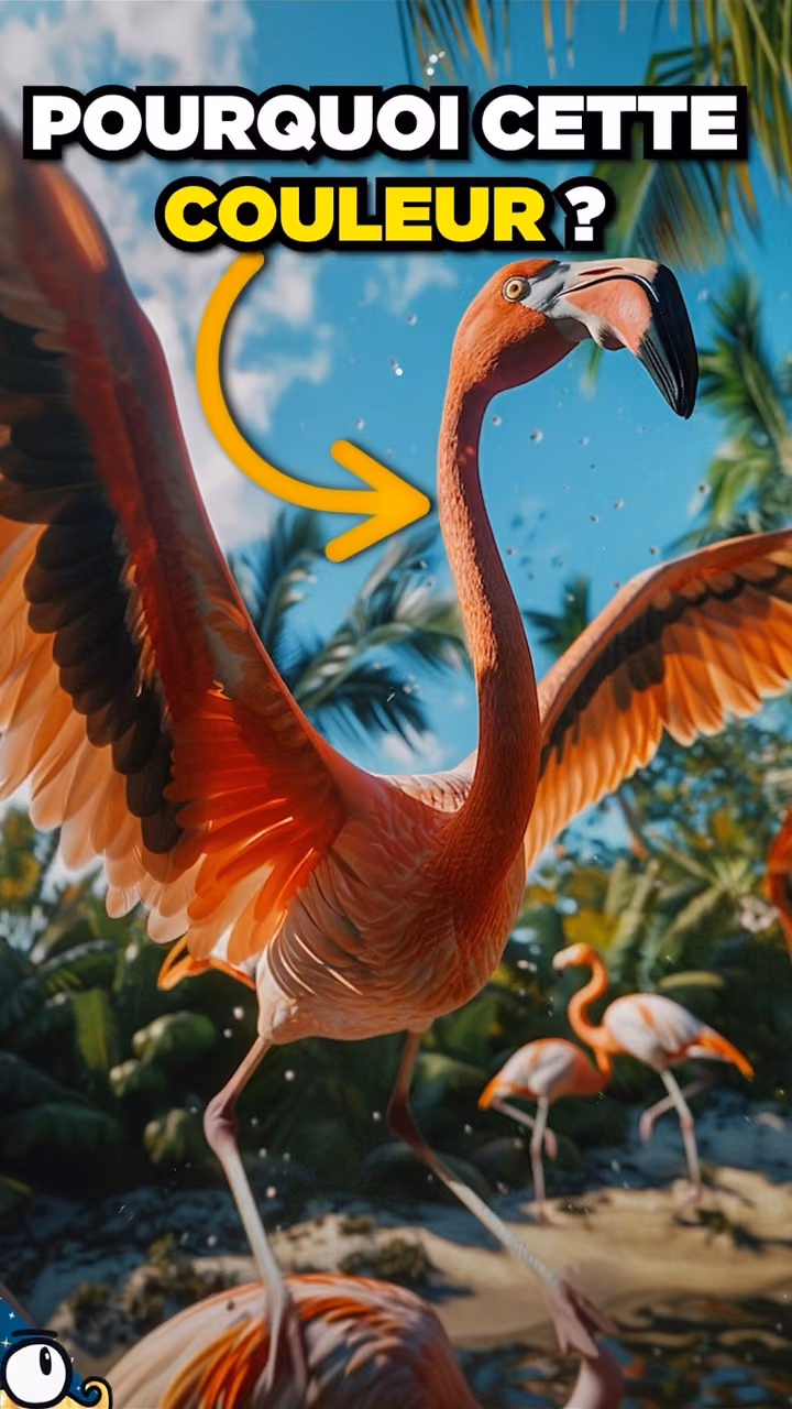 D’où vient la couleur des flamants roses ?