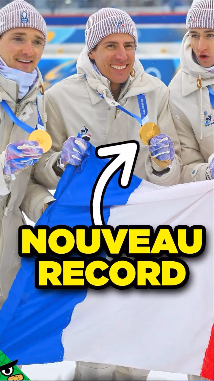 Record Olympique pour la France !