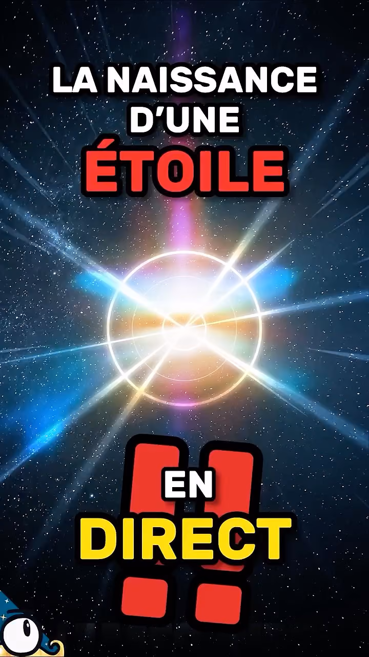 On a VU une ÉTOILE naitre EN DIRECT !