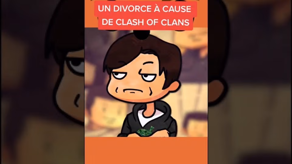 Un divorce à cause de Clash of Clans !