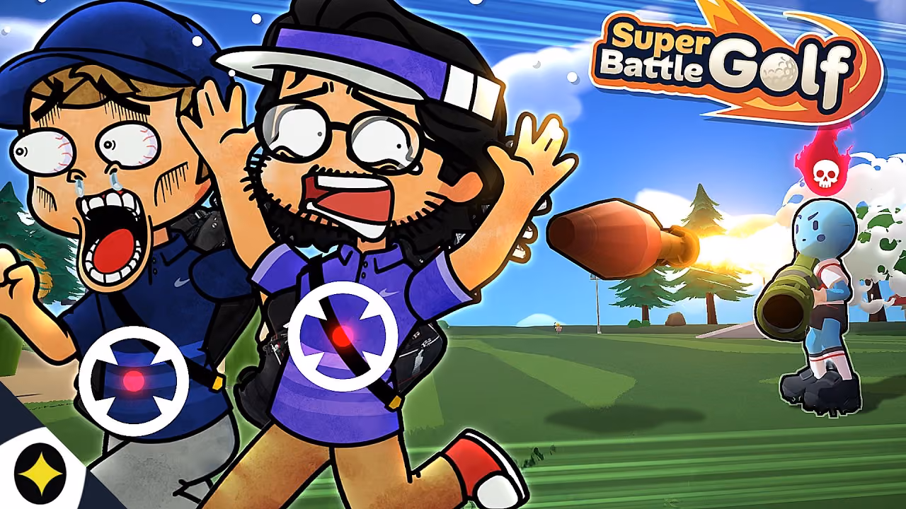 Range ce lance-roquettes !!! (Super Battle Golf)