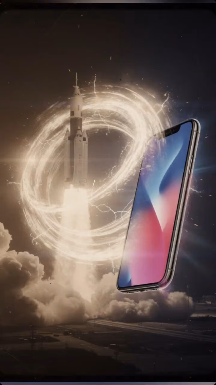 Votre smartphone est 2 millions de fois plus puissant qu'Apollo 11