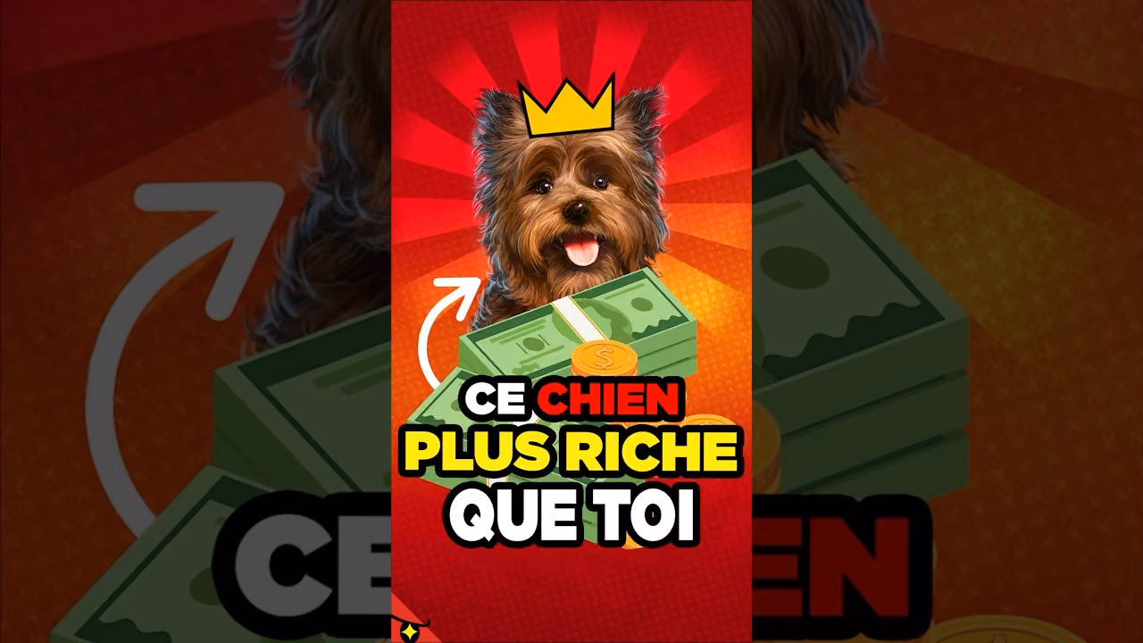 Ce chien est PLUS RICHE que TOI ! Avec