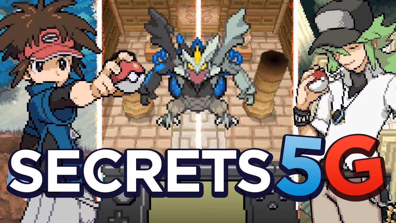 30 SECRETS & EASTER EGG dans POKÉMON NOIR et BLANC