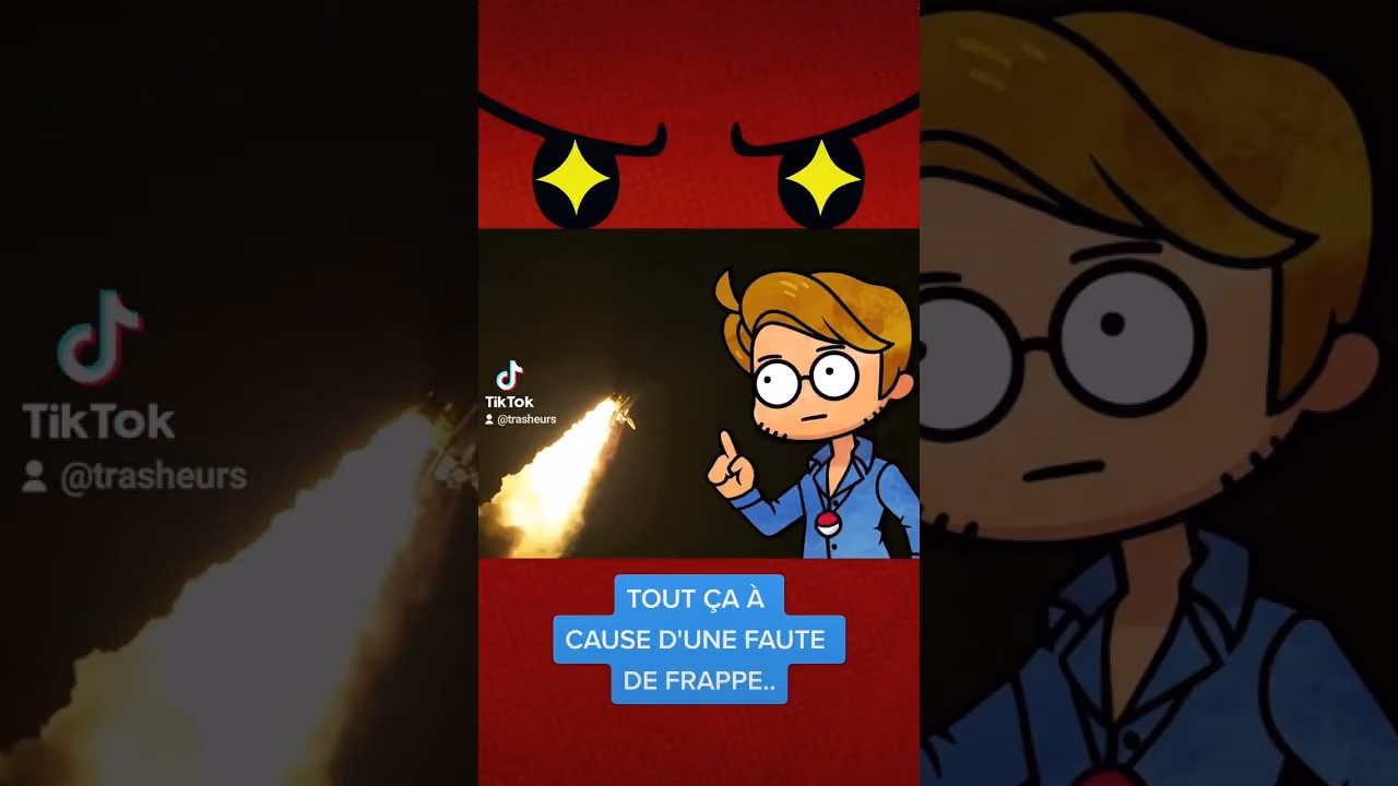 Tout ça à cause d'une faute de frappe..