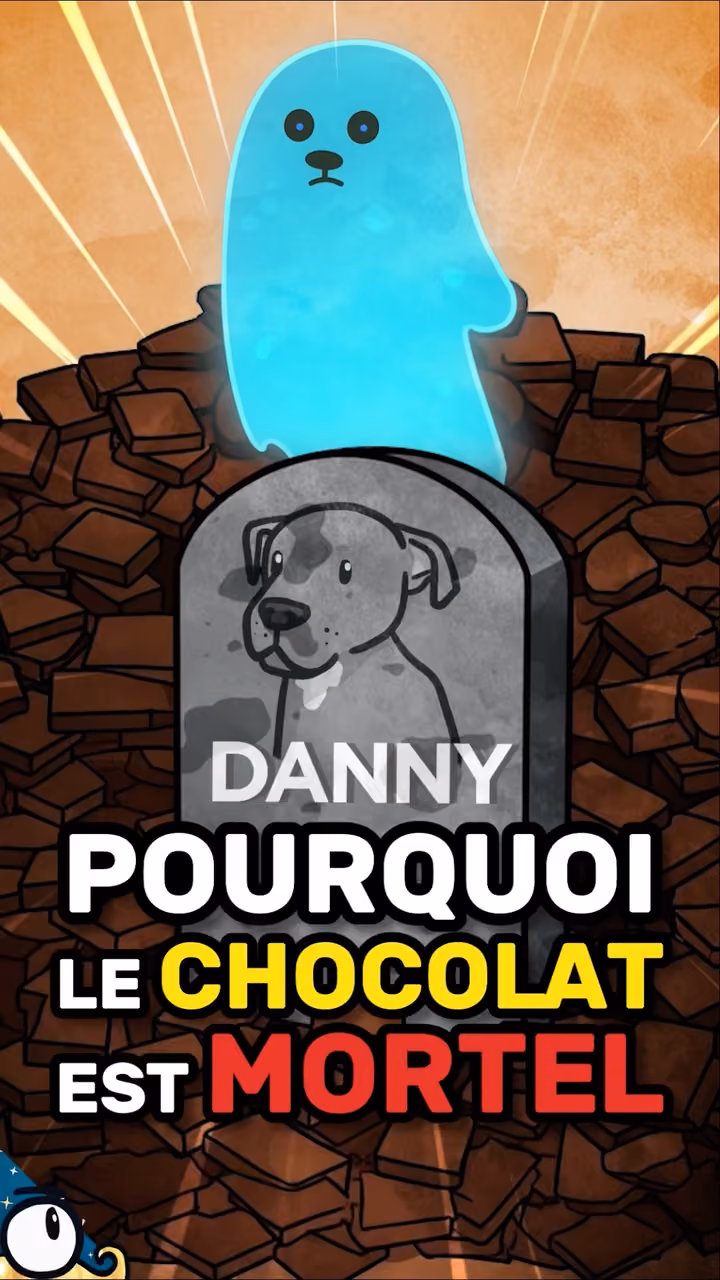 POURQUOI le CHOCOLAT est MORTEL pour les CHIENS ?