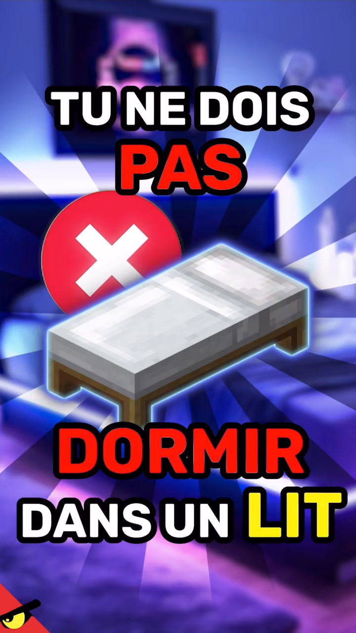 ARRÊTE de DORMIR dans un LIT !
