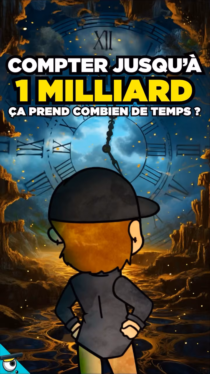COMBIEN de TEMPS ça prend de COMPTER JUSQU'À 1 MILLIARD ?