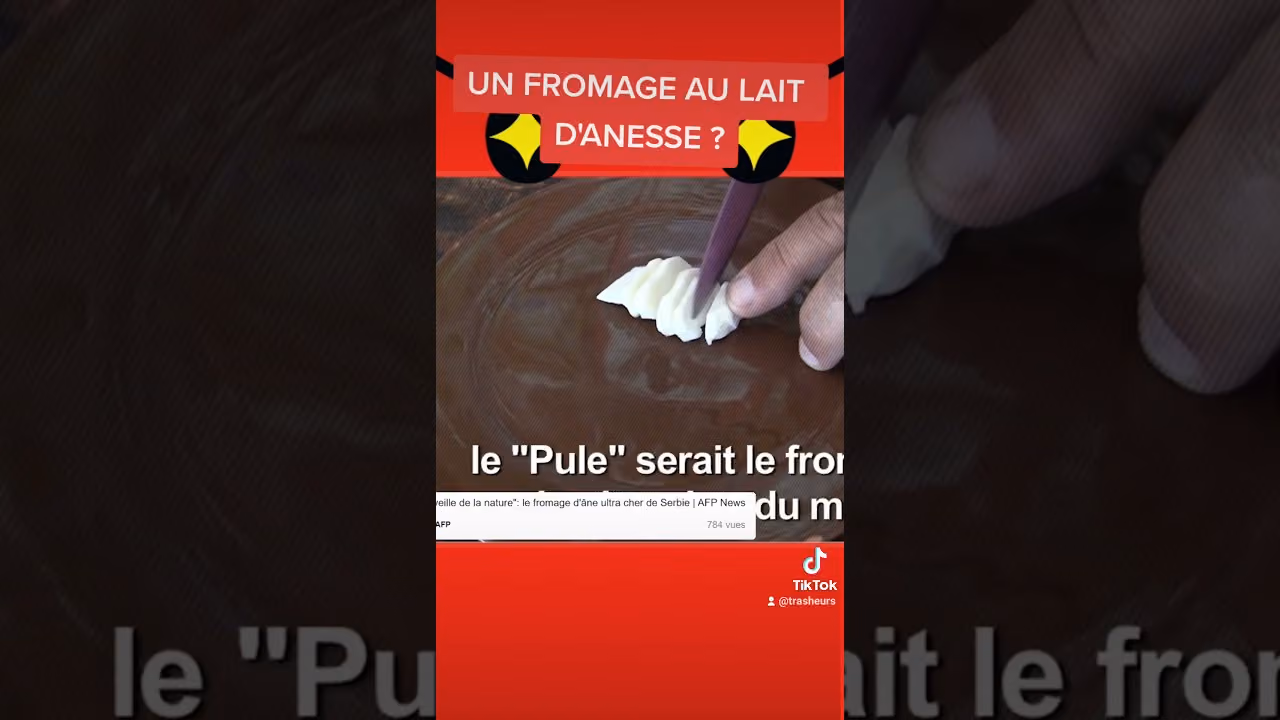 Du fromage au lait d'ânesse ?