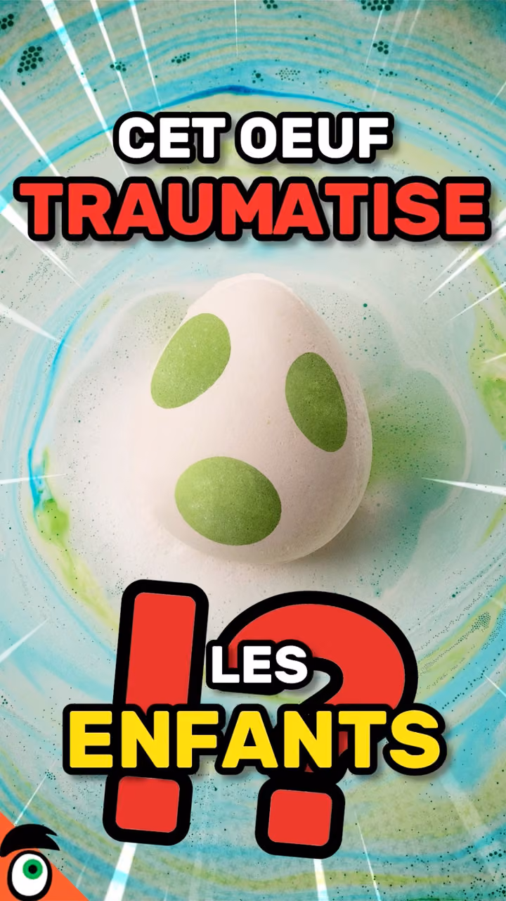 Cet œuf traumatise les enfants ?!