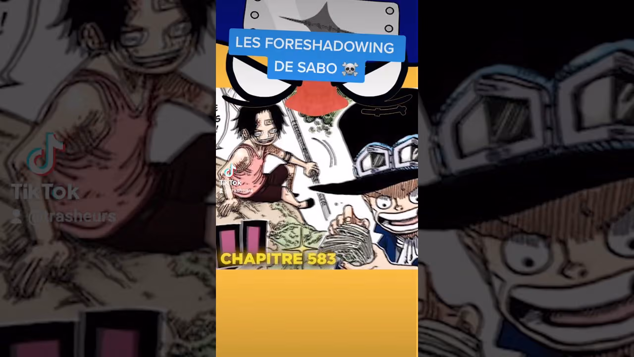 Les foreshadowing de Sabo !