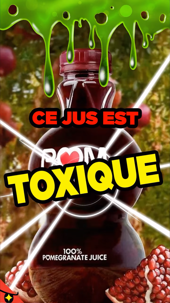 Ce jus est toxique !