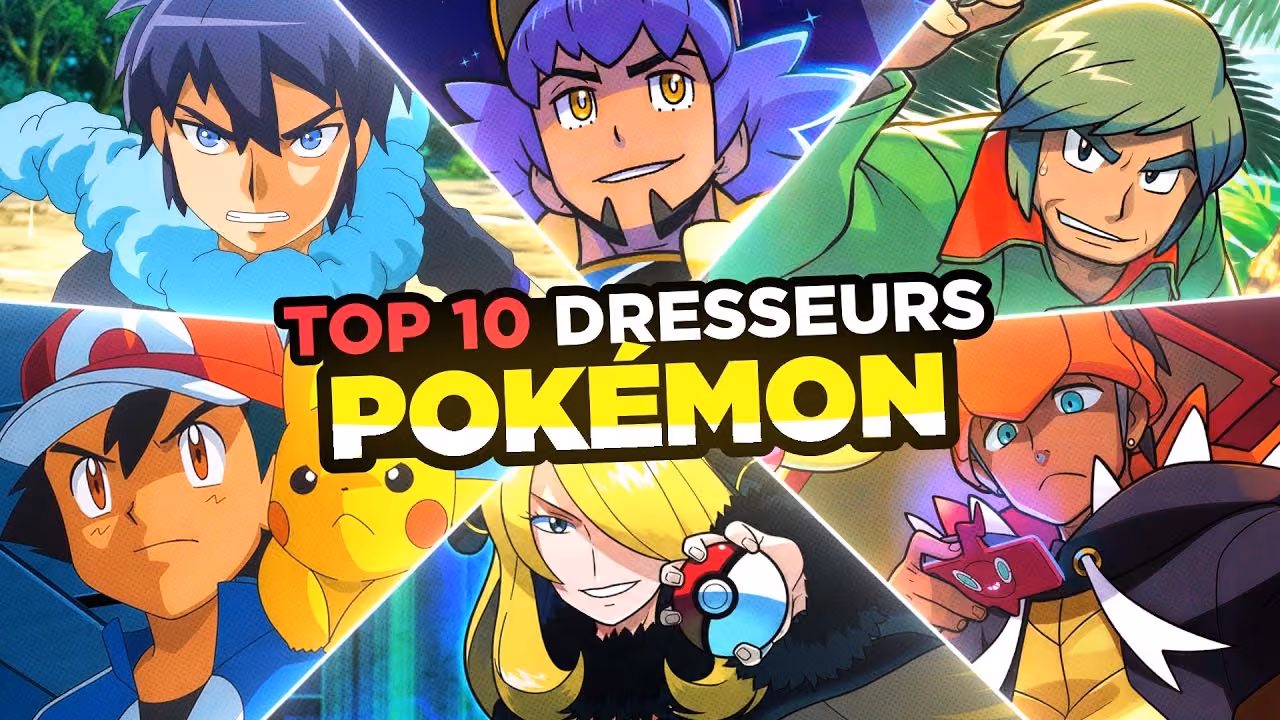 Les DRESSEURS POKÉMON les plus PUISSANTS de l’ANIME