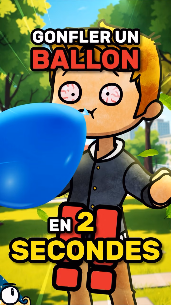 Gonfler un ballon en un instant !