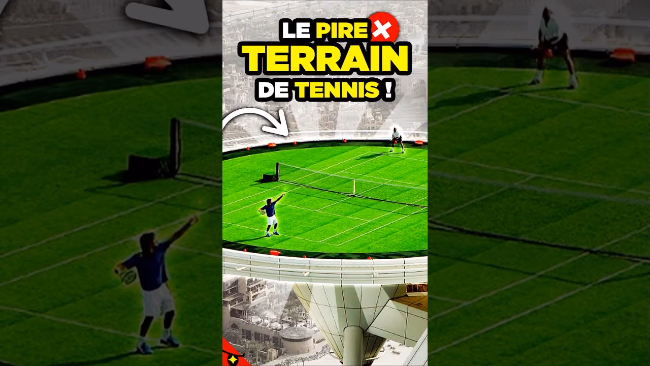 Ce TERRAIN de TENNIS pourrait te TUER !