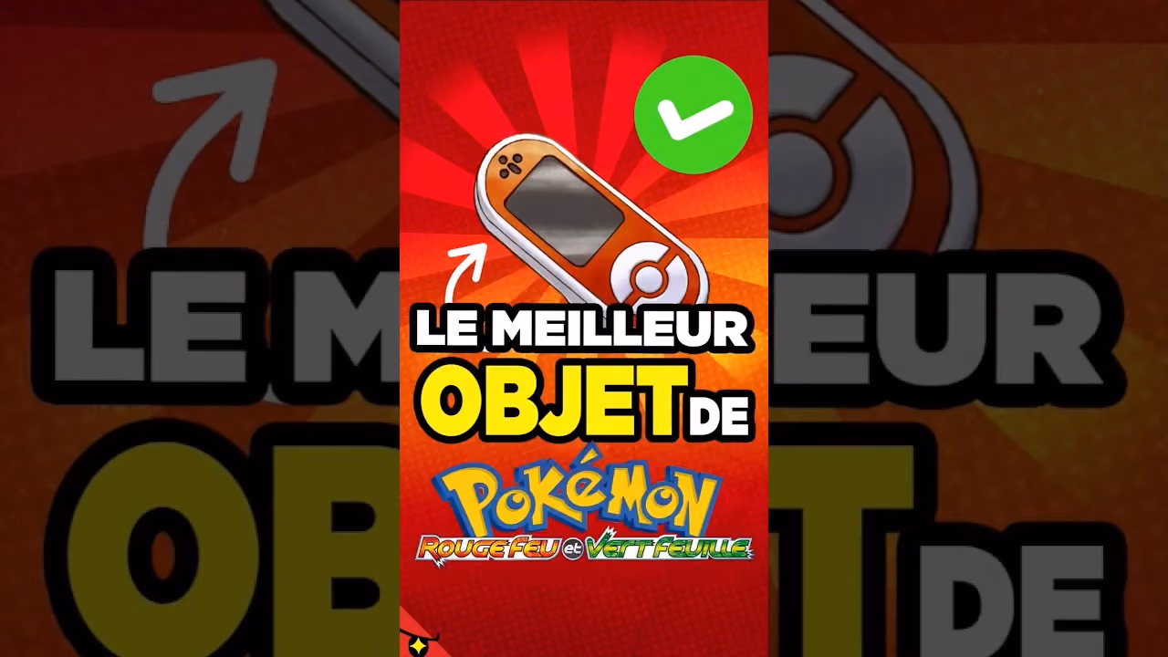 LE MEILLEUR OBJET DE POKÉMON ROUGE FEU & VERT FEUILLE