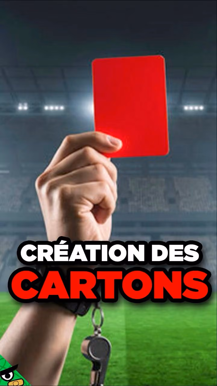 Pourquoi les Cartons de l'Arbitre sont Jaunes et Rouges ?