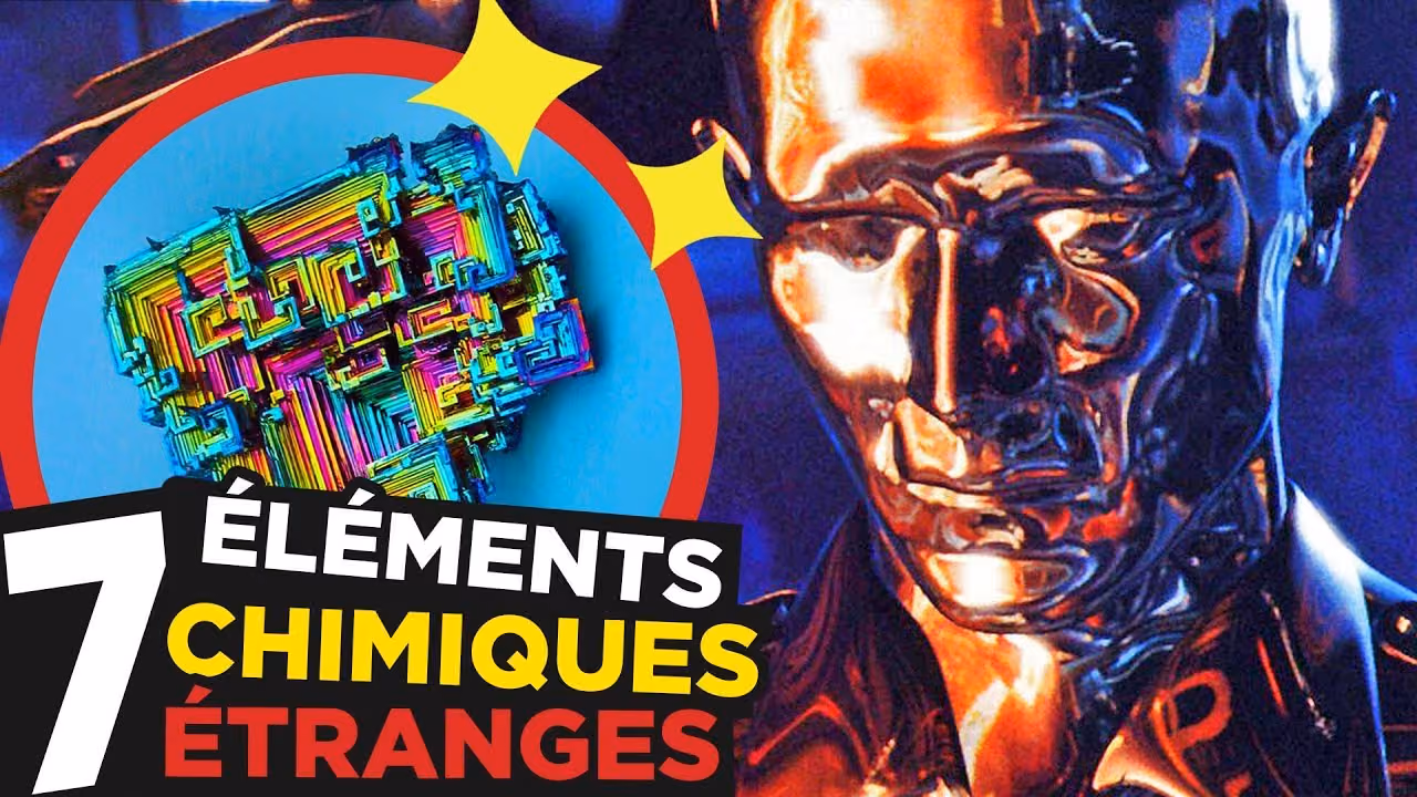 7 ÉLÉMENTS CHIMIQUES les plus ÉTRANGES
