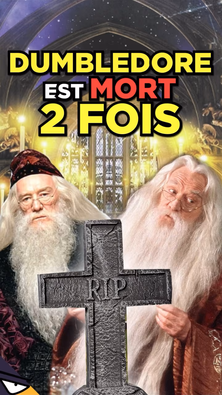 DUMBLEDORE est MORT 2 FOIS