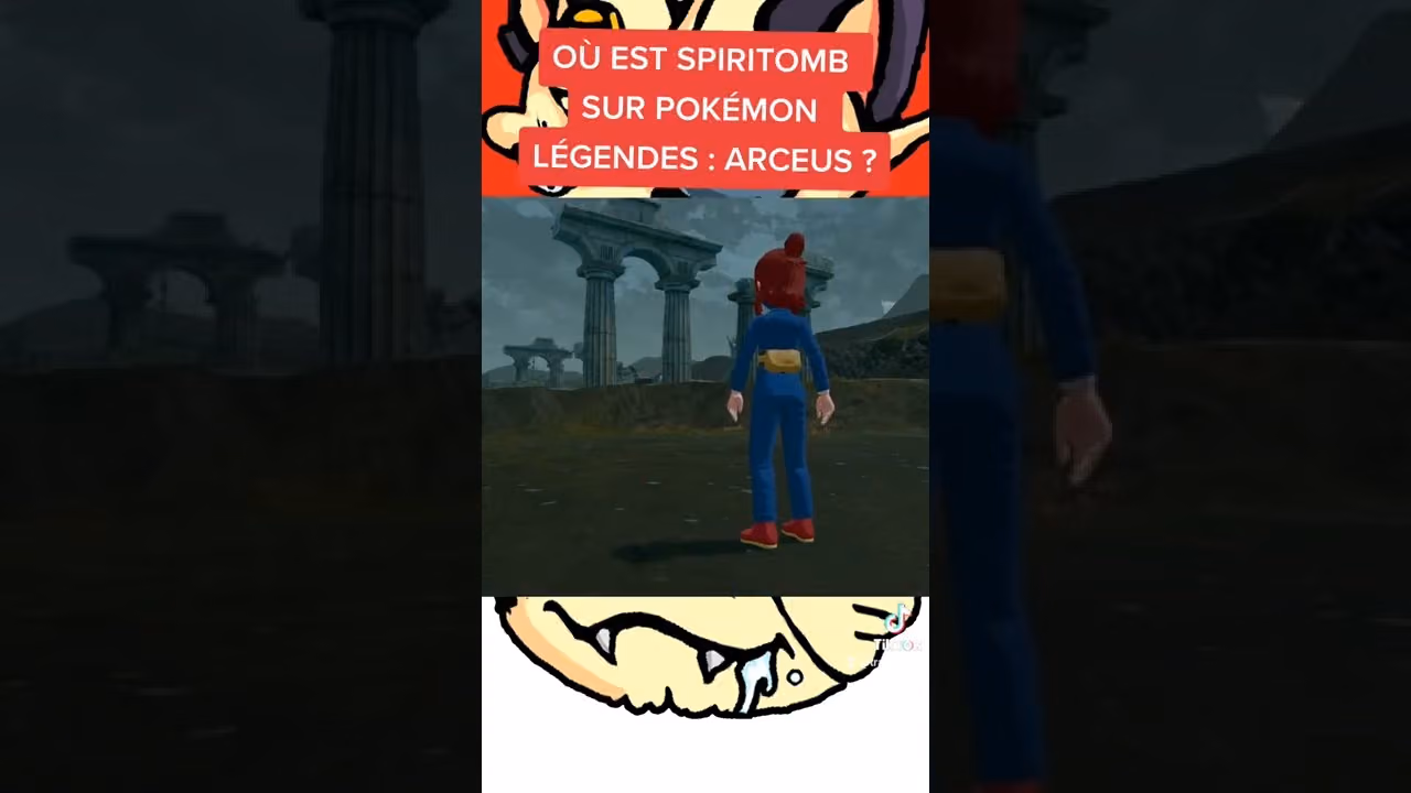 Où est Spiritomb sur Pokémon Légendes : Arceus ?