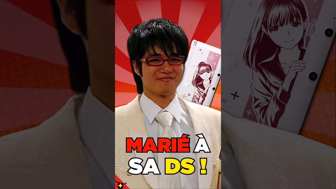 IL S'EST MARIÉ À SA NINTENDO DS ?