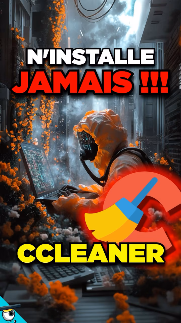N’Installe JAMAIS CCleaner !