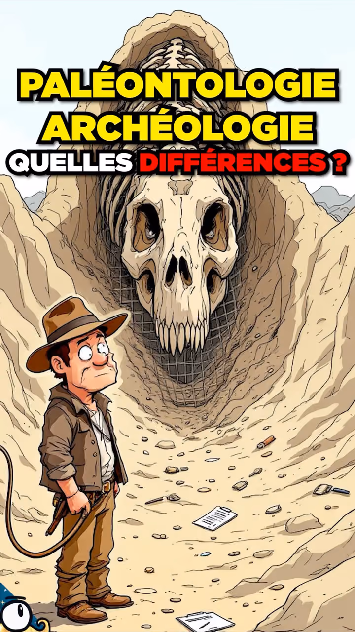 Tu confonds paléontologie et archéologie !
