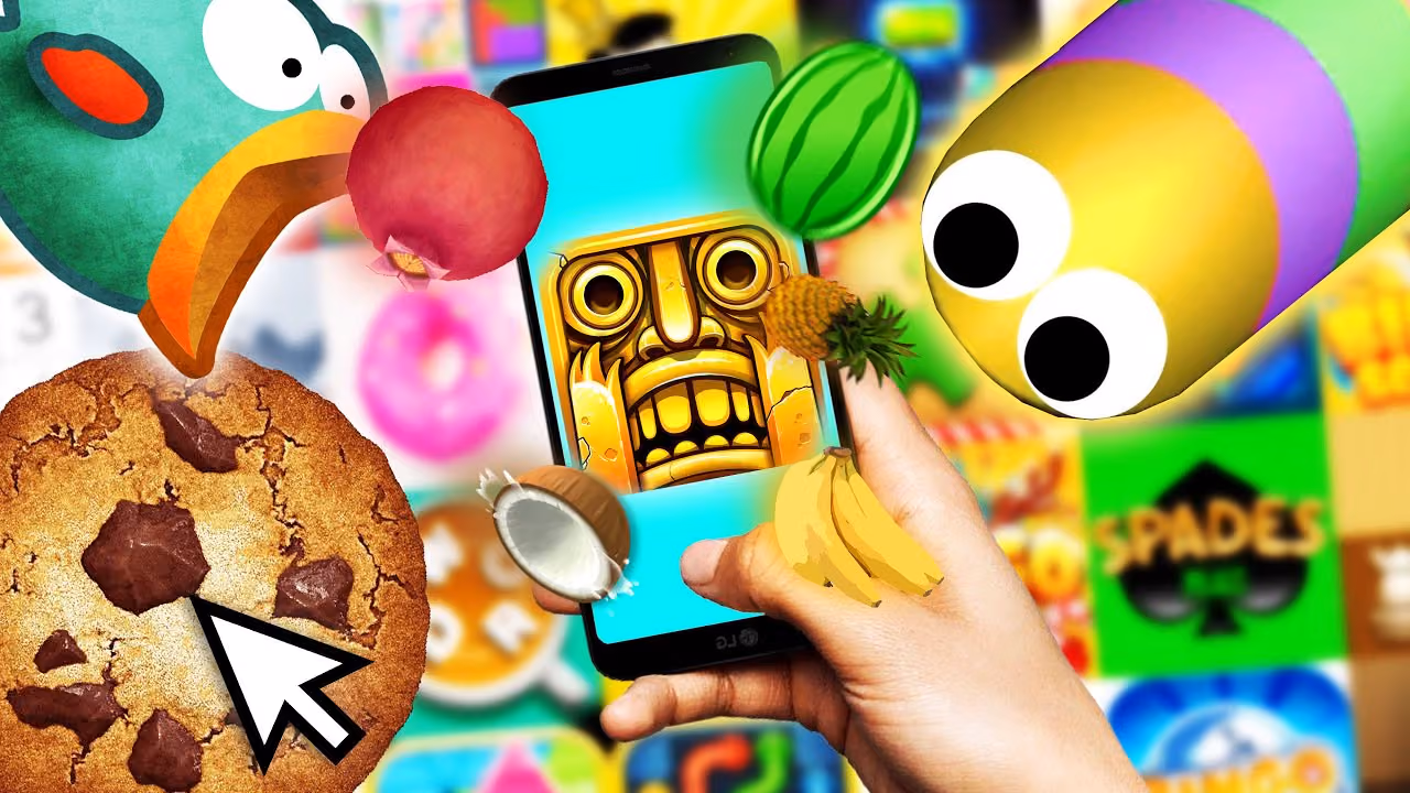 Comment se TERMINENT ces JEUX MOBILES ? #2 (Fruit Ninja, Hill Climb Racing...)