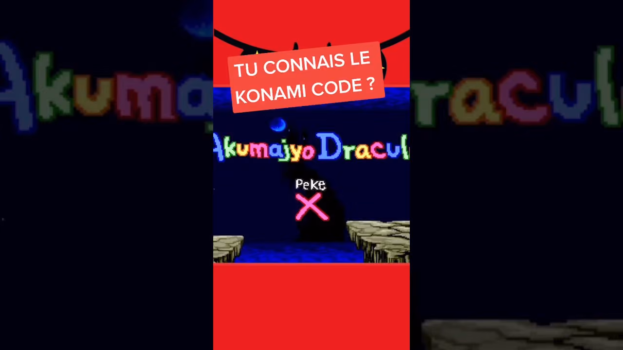 Est-ce que tu connais le Konami Code ?