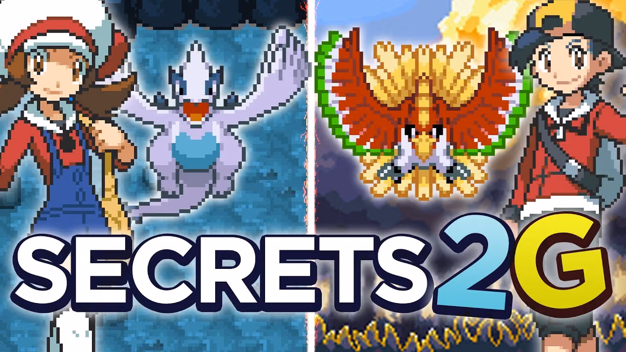 23 SECRETS & EASTER EGGS dans POKÉMON OR & ARGENT