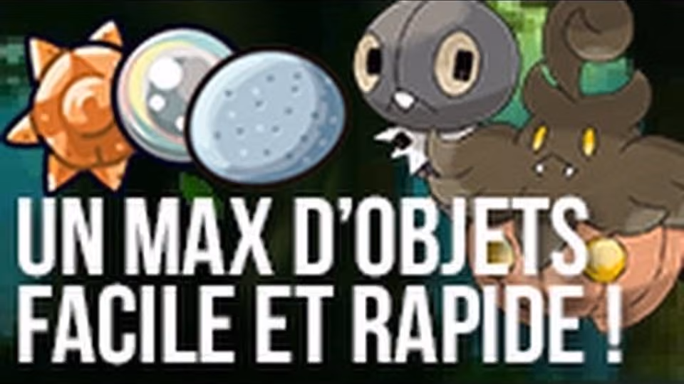 DES OBJETS RARES FACILEMENT - ASTUCE POKEMON X Y