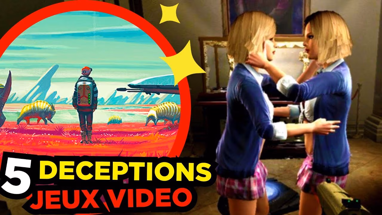 5 PIRES DECEPTIONS DU JEU VIDEO
